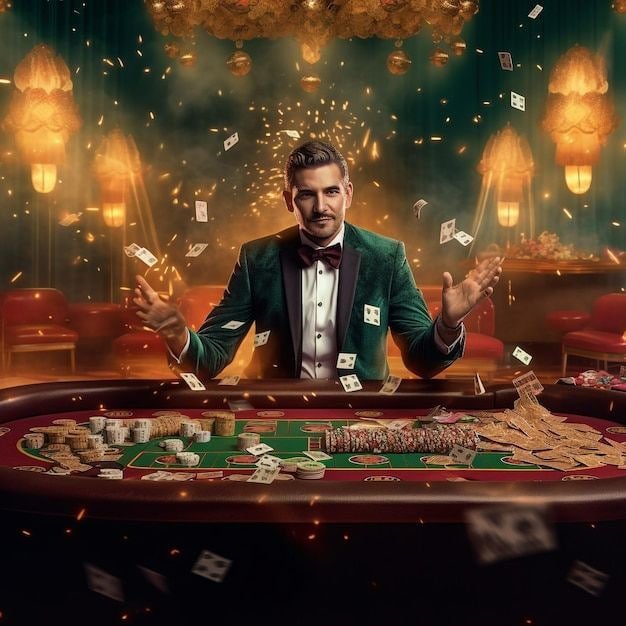 365kasino live-dealer studio with multiple camera angles and dealer at blackjack table